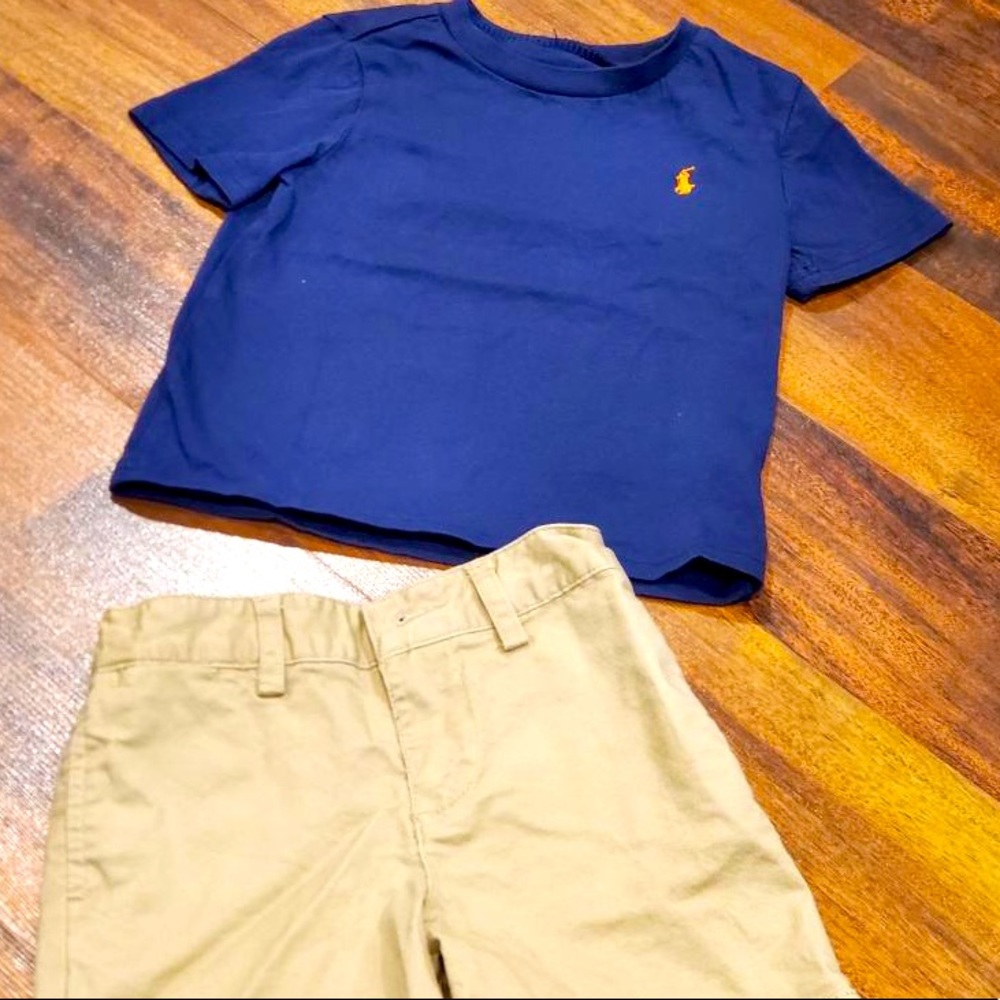 Ralph Lauren toddler boy summer outfit